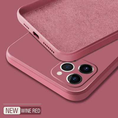 Funda de Silicona Líquida Compatible con Apple - Diseño Cubo Rubik - Image 11