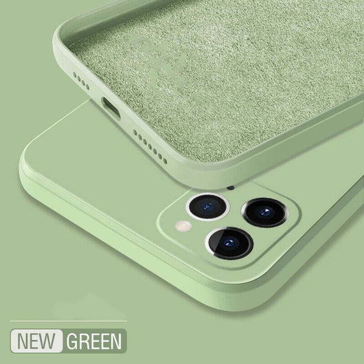 Funda de Silicona Líquida Compatible con Apple - Diseño Cubo Rubik - Image 7