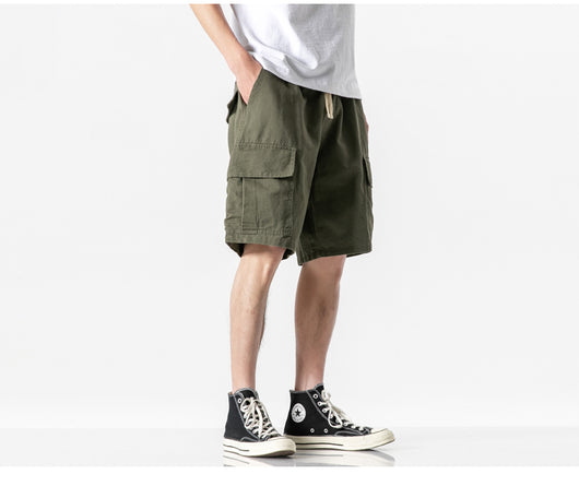 Pantalones Cortos Holgados de Cinco Puntos para Hombre - Colección Verano - Image 27