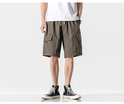 Pantalones Cortos Holgados de Cinco Puntos para Hombre - Colección Verano - Image 32