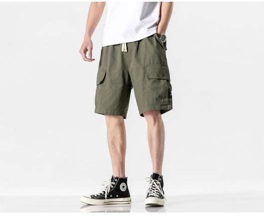 Pantalones Cortos Holgados de Cinco Puntos para Hombre - Colección Verano - Image 31