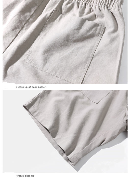 Pantalones Cortos Holgados de Cinco Puntos para Hombre - Colección Verano - Image 41