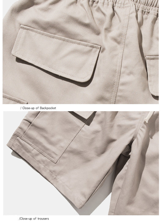 Pantalones Cortos Holgados de Cinco Puntos para Hombre - Colección Verano - Image 42