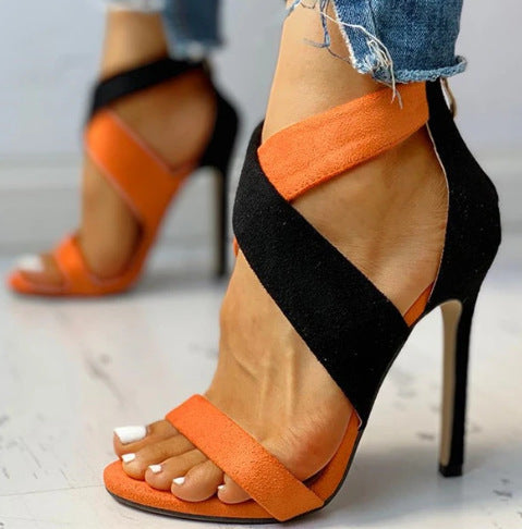Sandalias Femeninas con Coordinación de Colores
