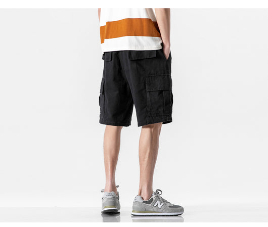 Pantalones Cortos Holgados de Cinco Puntos para Hombre - Colección Verano - Image 7