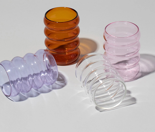 Vaso de Agua Transparente con Diseño Onírico - Image 9