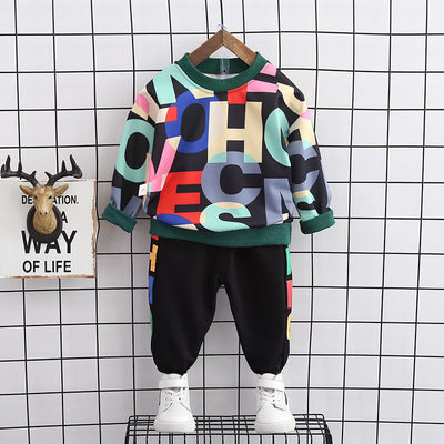 Sudadera con Capucha Estampado Alfabeto para Niño - Image 4