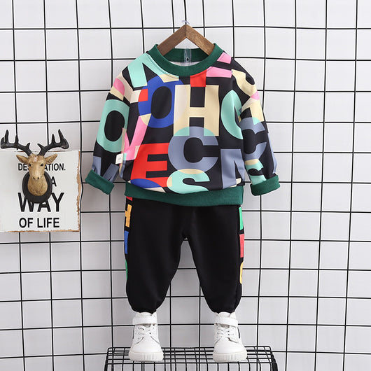 Sudadera con Capucha Estampado Alfabeto para Niño - Image 4