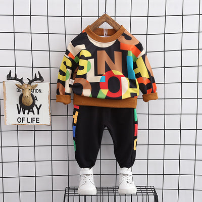 Sudadera con Capucha Estampado Alfabeto para Niño - Image 8