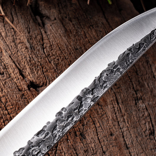 Cuchillo Deshuesador Forjado a Mano para Faenado y Despiece - Image 12