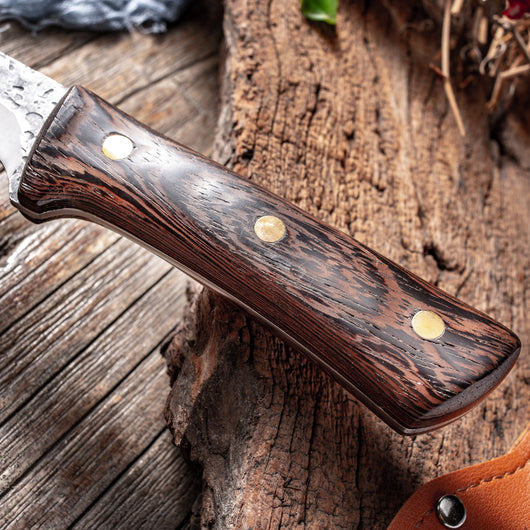 Cuchillo Deshuesador Forjado a Mano para Faenado y Despiece - Image 11