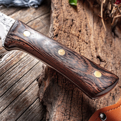 Cuchillo Deshuesador Forjado a Mano para Faenado y Despiece - Image 5
