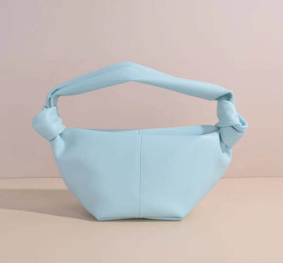 Bolso de Cuero Suave Nube Multicolor - Cartera Dumpling para Mujer - Image 4