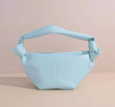 Bolso de Cuero Suave Nube Multicolor - Cartera Dumpling para Mujer - Image 18