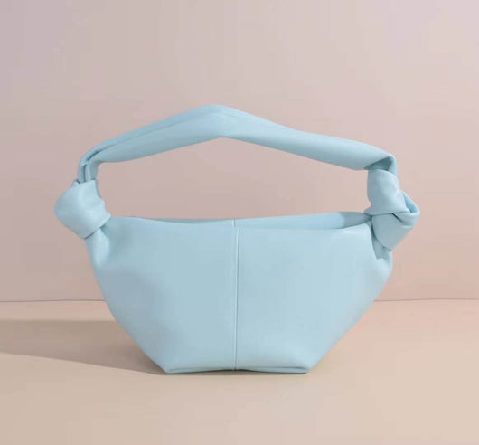 Bolso de Cuero Suave Nube Multicolor - Cartera Dumpling para Mujer - Image 18
