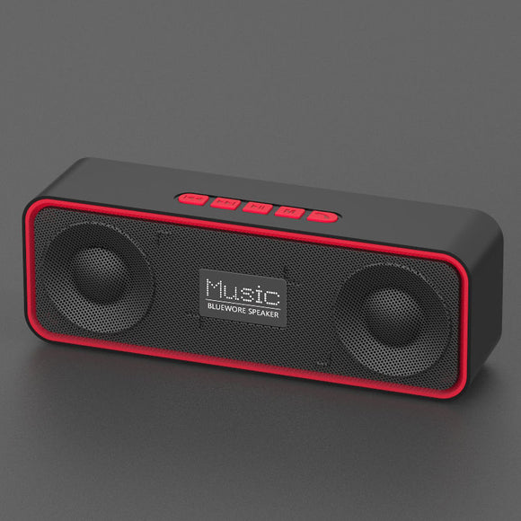 Parlante Bluetooth Inalámbrico con Subwoofer y Radio FM