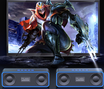 Parlante Bluetooth Inalámbrico con Subwoofer y Radio FM - Image 5