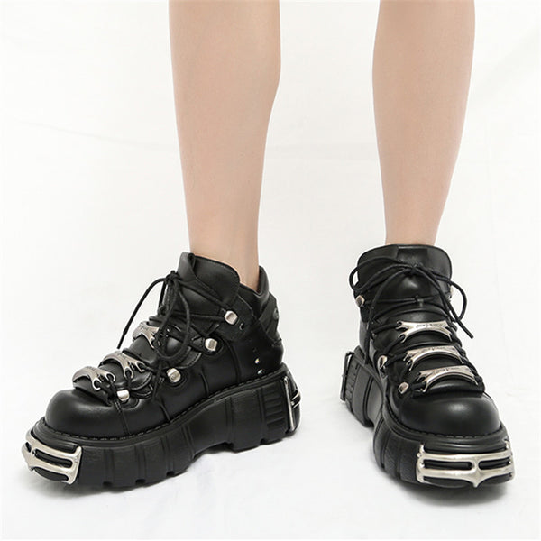 Zapatos Casuales Mujer con Suela Gruesa - Otoño Invierno