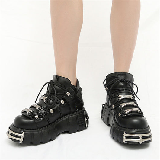 Zapatos Casuales Mujer con Suela Gruesa - Otoño Invierno