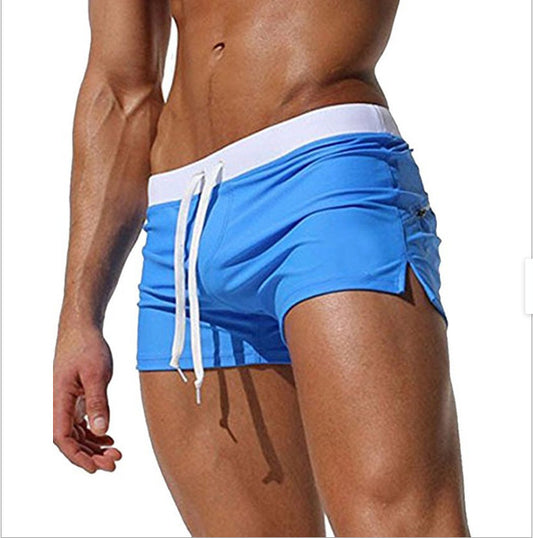 Bañador Deportivo Hombre con Bolsillo Trasero Diseño Clásico