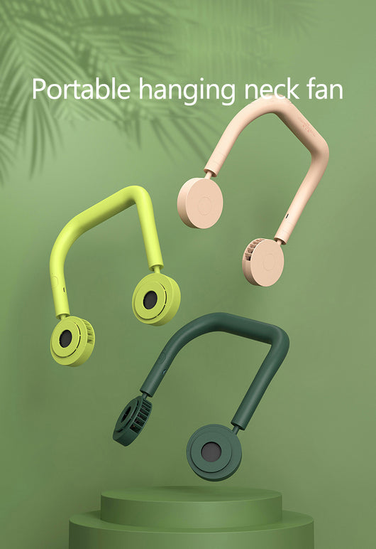 Ventilador Portátil de Cuello Manos Libres con Doble Aspa y 3 Velocidades - Image 10