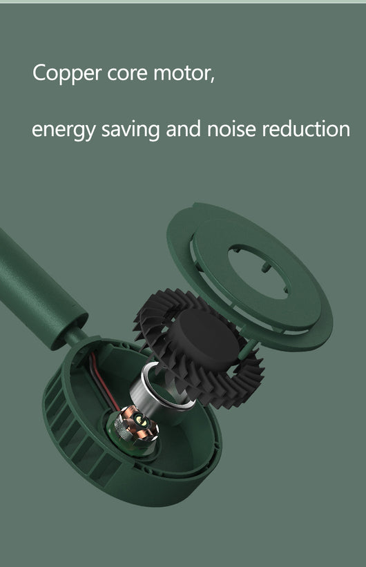 Ventilador Portátil de Cuello Manos Libres con Doble Aspa y 3 Velocidades - Image 13