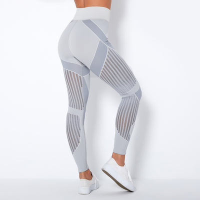 Leggings Deportivos de Cintura Alta con Levantamiento de Glúteos y Malla Transpirable - Image 12