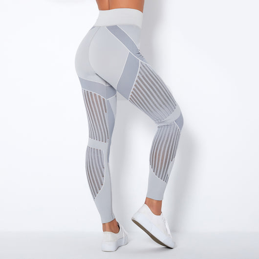 Leggings Deportivos de Cintura Alta con Levantamiento de Glúteos y Malla Transpirable - Image 5