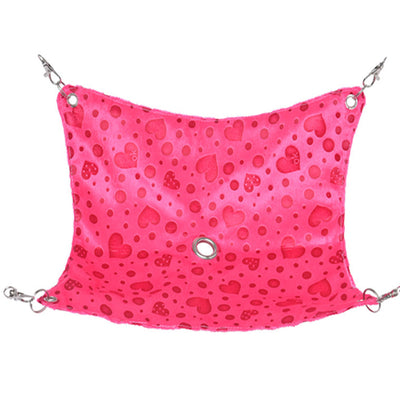 Hamaca Colgante para Hámster con Diseño de Corazón y Leopardo - Image 9