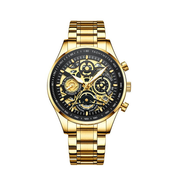 Reloj Mecánico Esqueleto Multifuncional de Diseño Premium