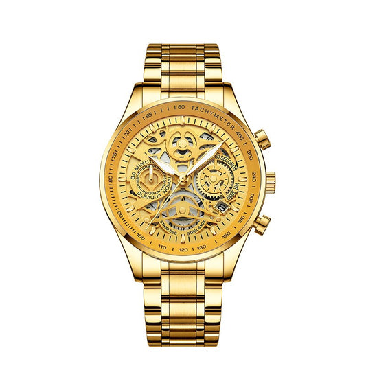 Reloj Mecánico Esqueleto Multifuncional de Diseño Premium