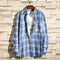 Men's Loose Long Sleeve Shirt - Trendy Style