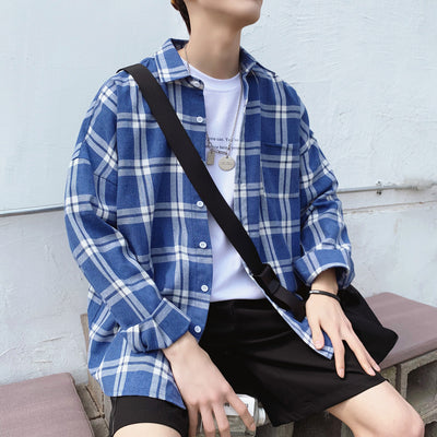 Camisa Suelta de Manga Larga para Hombre - Estilo Tendencia - Image 4
