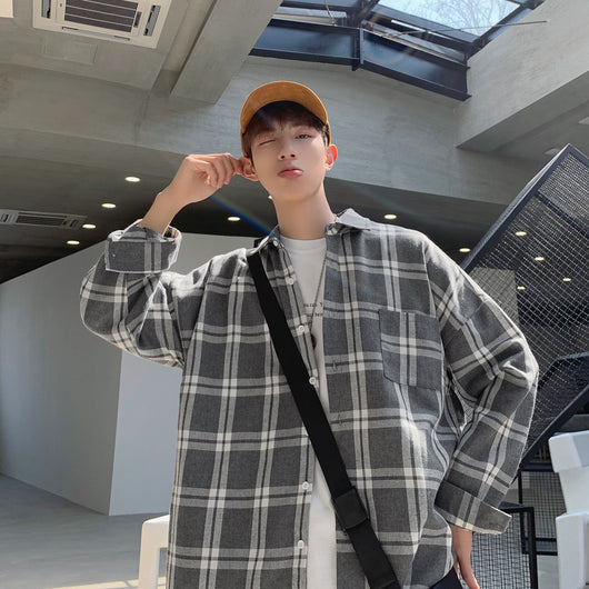 Camisa Suelta de Manga Larga para Hombre - Estilo Tendencia - Image 5