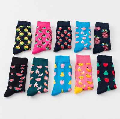 Calcetines Divertidos de Frutas Plátano para Hombre y Mujer - Image 3
