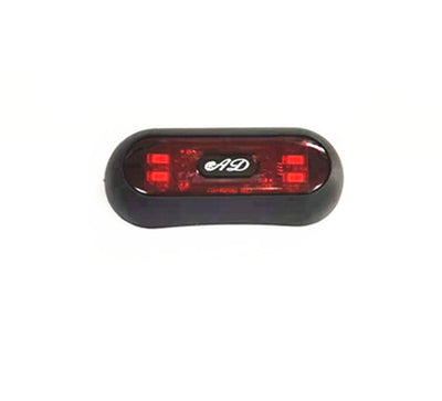 Luz Trasera de Advertencia LED para Casco de Moto y Bicicleta - Image 2