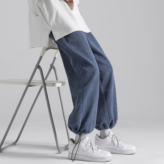 Pantalones Deportivos Cintura Elástica Pierna Ancha - Image 3