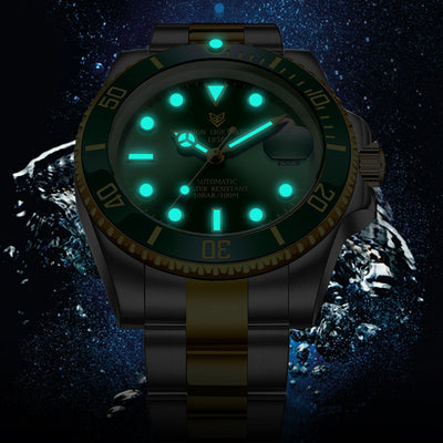 Reloj Empresarial Mecánico Resistente al Agua 100m - Image 7