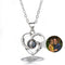 Collar Romántico con Proyección de Foto a Color en Plata S925