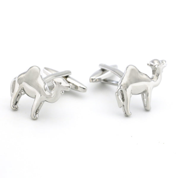 Gemelos Plateados de Camello para Hombre y Mujer