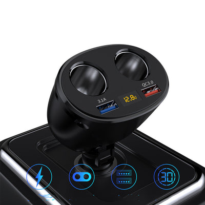 Cargador de Auto Dual USB QC3.0 12-24V con Encendedor Digital y Carga Rápida 3.1A - Image 4