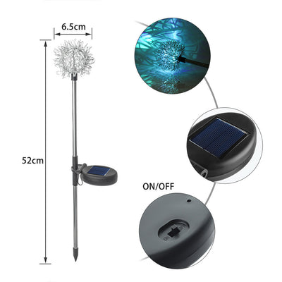 Luz Solar Diente de León - Decoración LED para Jardín - Image 13