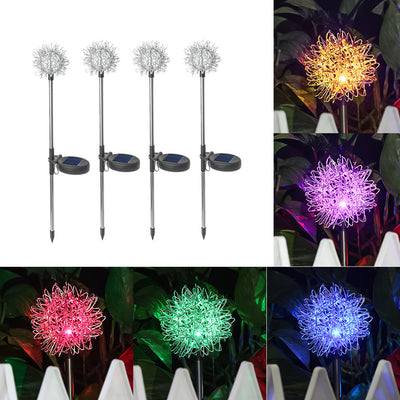 Luz Solar Diente de León - Decoración LED para Jardín