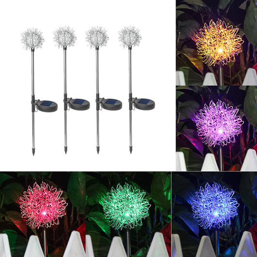 Luz Solar Diente de León - Decoración LED para Jardín