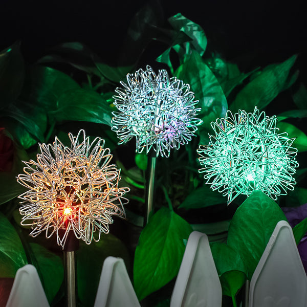 Luz Solar Diente de León - Decoración LED para Jardín
