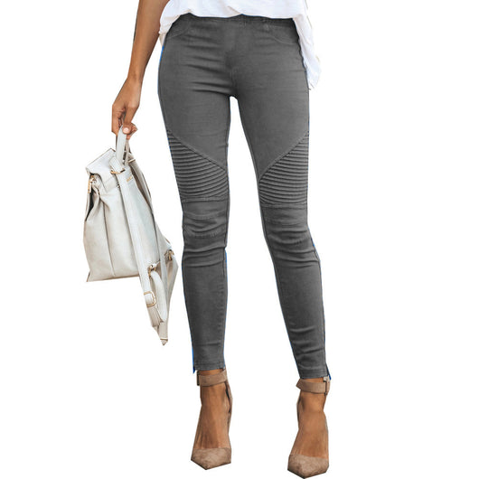Pantalones Ajustados Elásticos para Mujer - Diseño Lápiz Moderno - Image 3