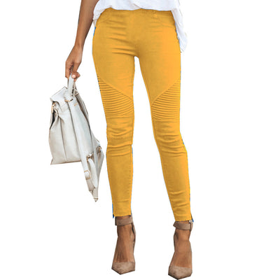 Pantalones Ajustados Elásticos para Mujer - Diseño Lápiz Moderno - Image 4