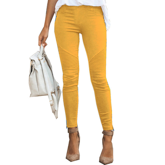 Pantalones Ajustados Elásticos para Mujer - Diseño Lápiz Moderno - Image 4