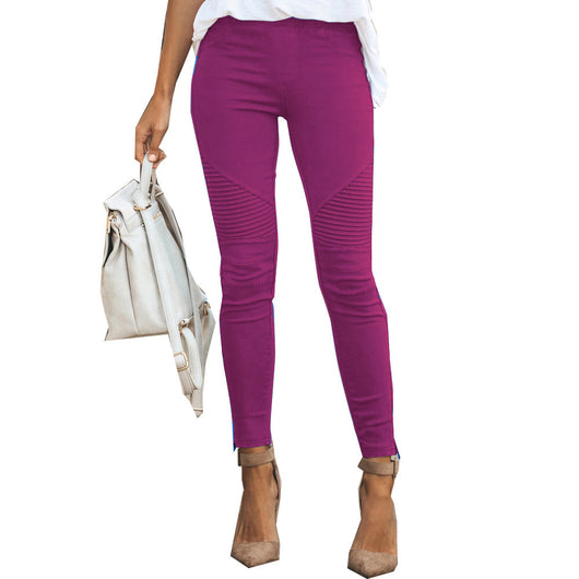 Pantalones Ajustados Elásticos para Mujer - Diseño Lápiz Moderno - Image 5