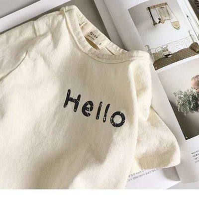 Pelele Corto con Letras para Bebé - Jumpsuit de Manga Corta - Image 10
